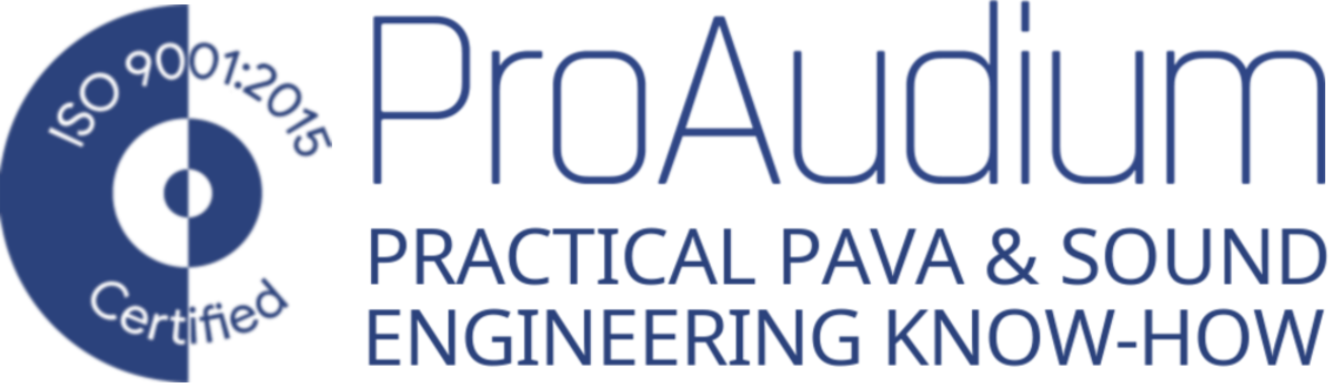 ProAudium — Practical PAVA & Sound Engineering Know-How — ISO 9001:2015 Certified